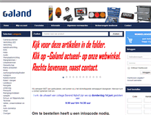 Tablet Screenshot of galandwebwinkel.nl